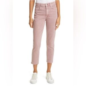 Rag and Bone Light Plum Nina High-Rise Ankle Cigarette Jeans